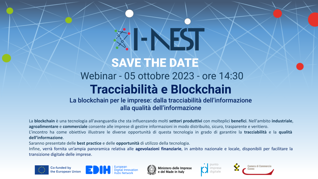 Tracciabilità e Blockchain - La blockchain per le imprese: dalla tracciabilità dell'informazione alla qualità dell'informazione